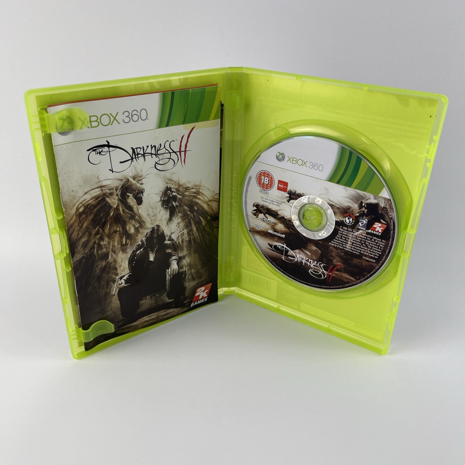 The Darkness II Limited Edition – Microsoft Xbox 360 – Manual – PAL
