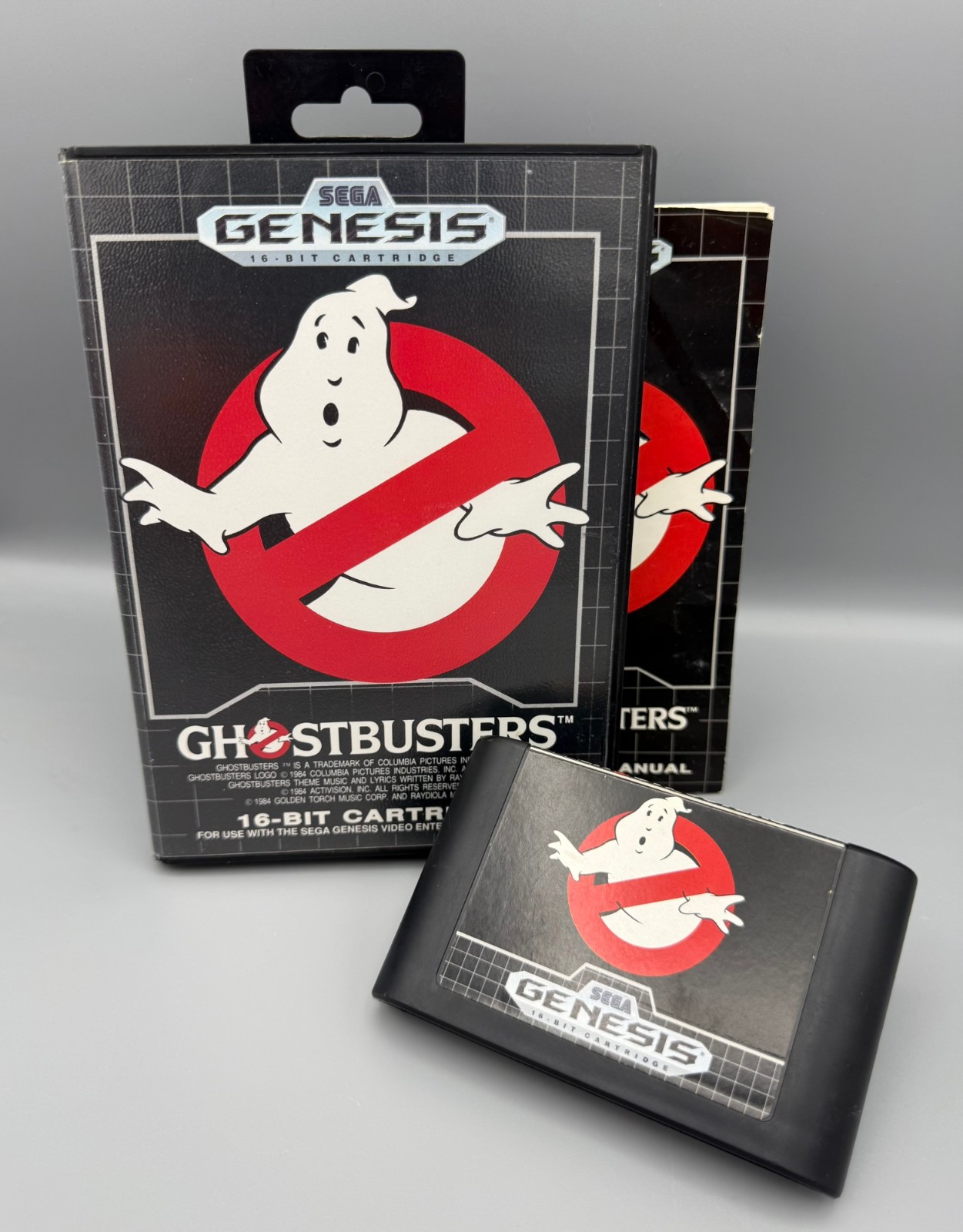 Ghostbusters (Sega Genesis) Game,Case and Manual, Fast/Free Shipping