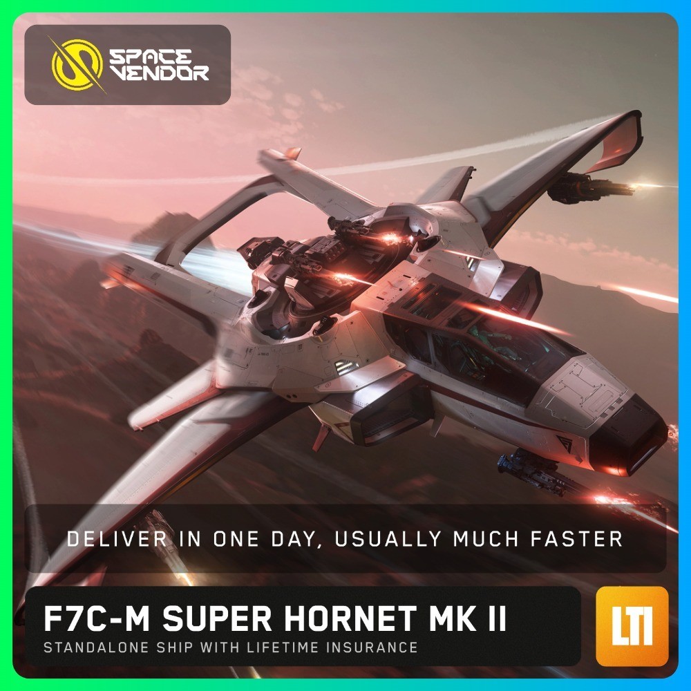 Star Citizen F7C-M Super Hornet MK II LTI Lifetime Insurance CCUd – Space Vendor