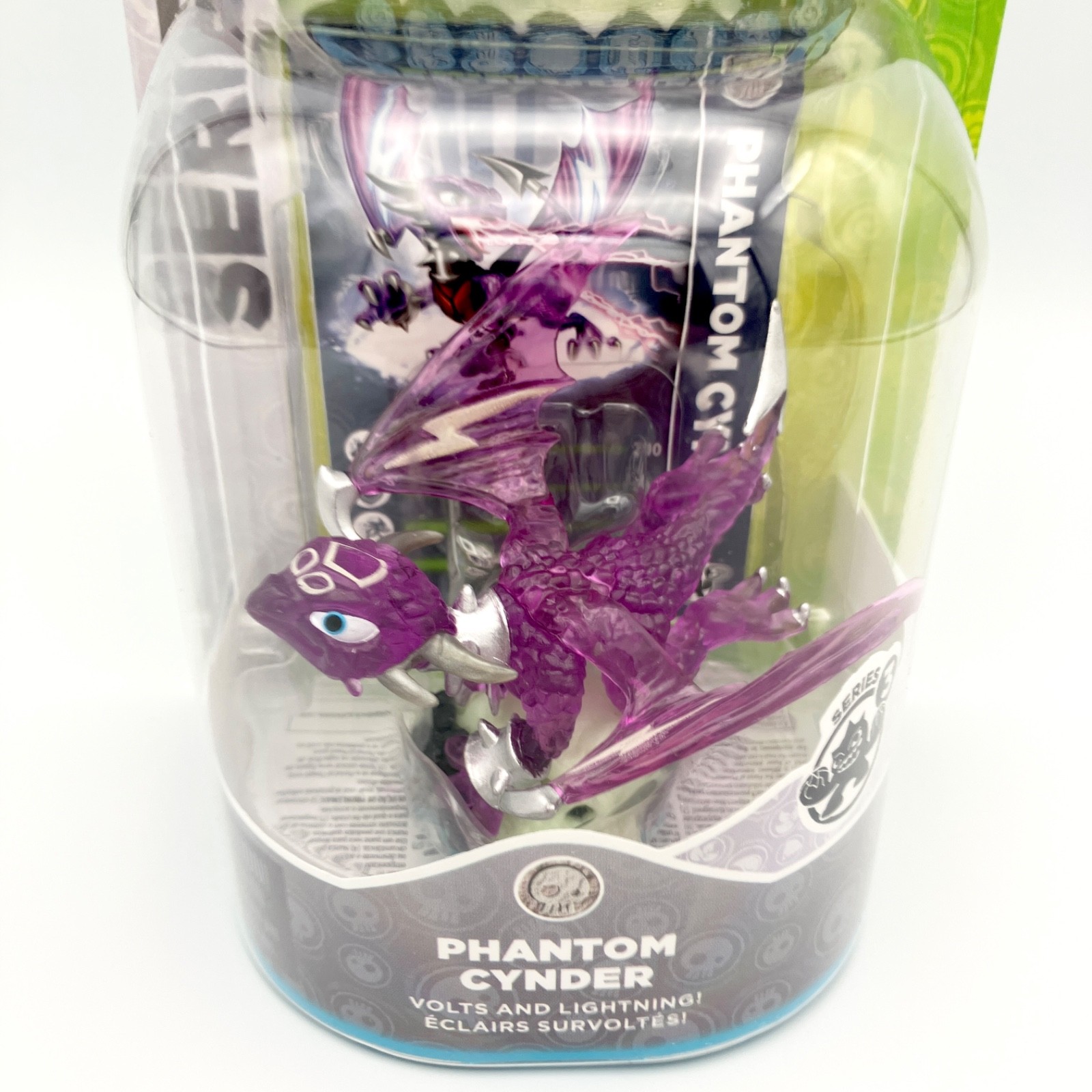 Skylanders Swap Force Phantom Cynder Figure NIB Activision NEW SEALED