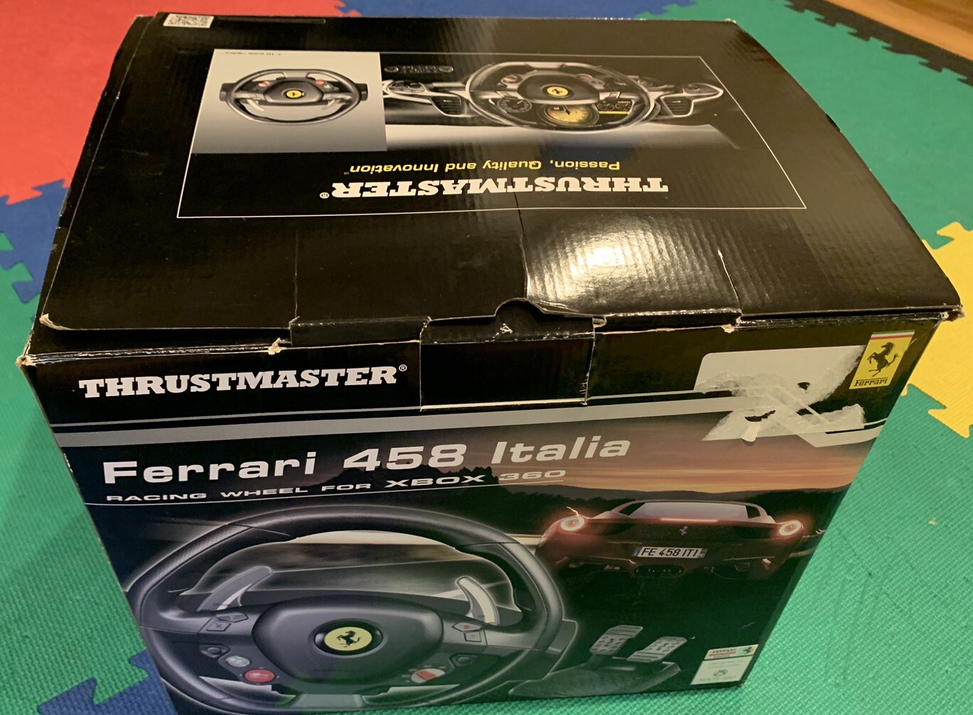 Thrustmaster Ferrari 458 Italia Racing Wheel – XBOX 360