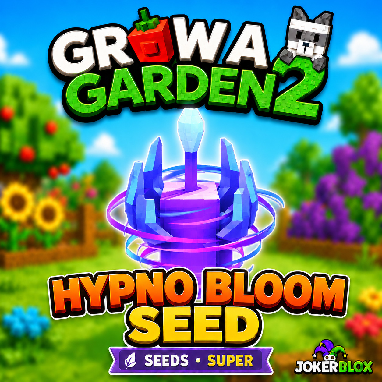 🪴Grow a Garden 2 | Hypno Bloom Seed | GAG2 Fast & Cheap