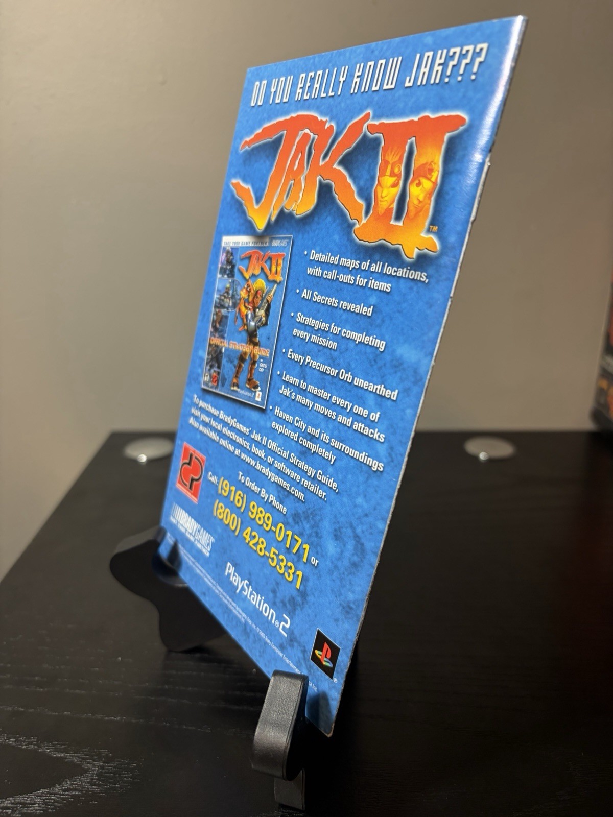 Jak II Sony PS2 PlayStation 2 Authentic Tested & Working