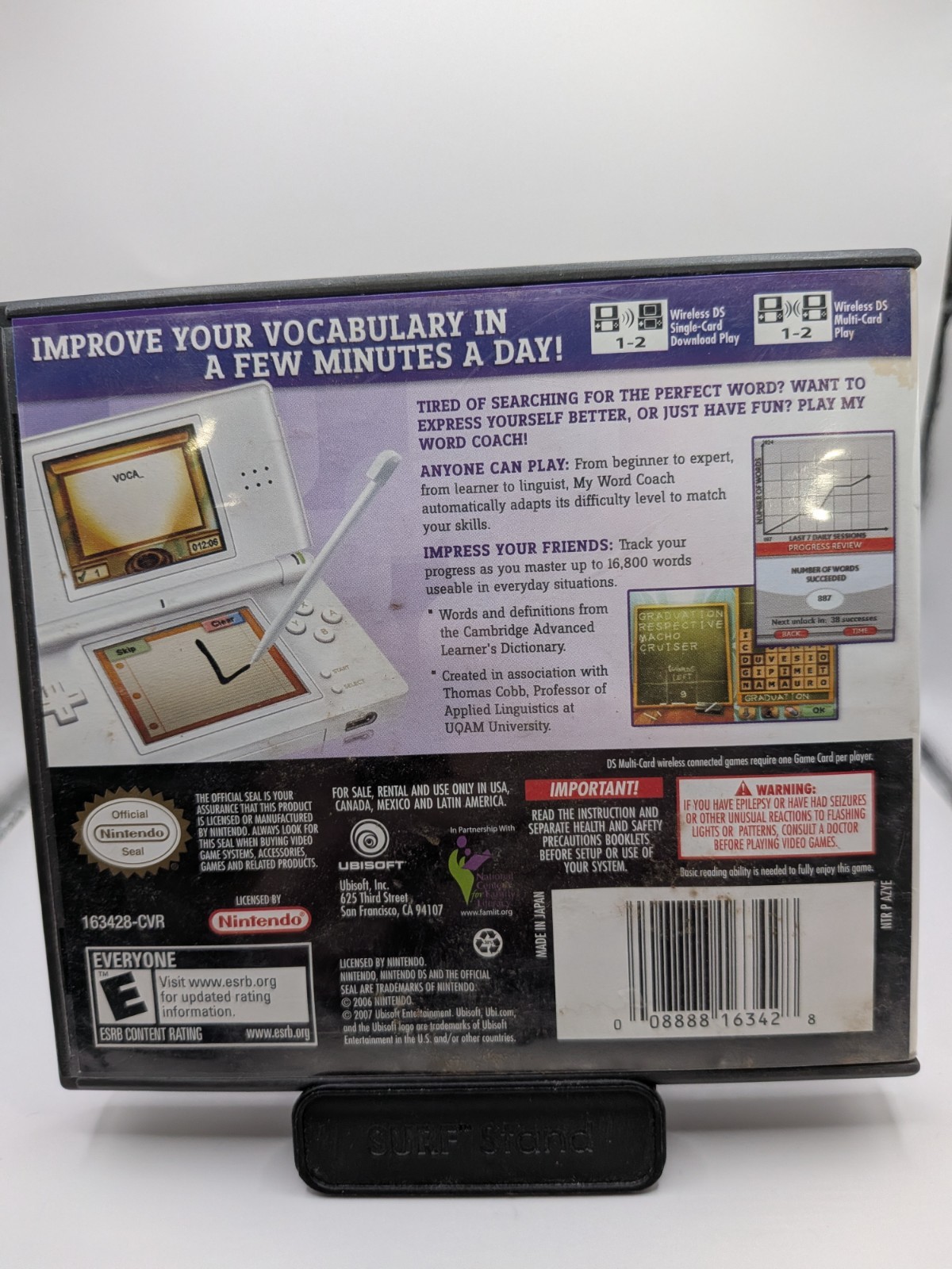 Nintendo DS – My Word Coach – Complete in Box w/ Manual
