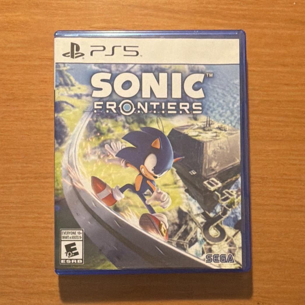 SEGA Sonic Frontiers Sonic the Hedgehog Series PS5 E10+ NTSC-U/C