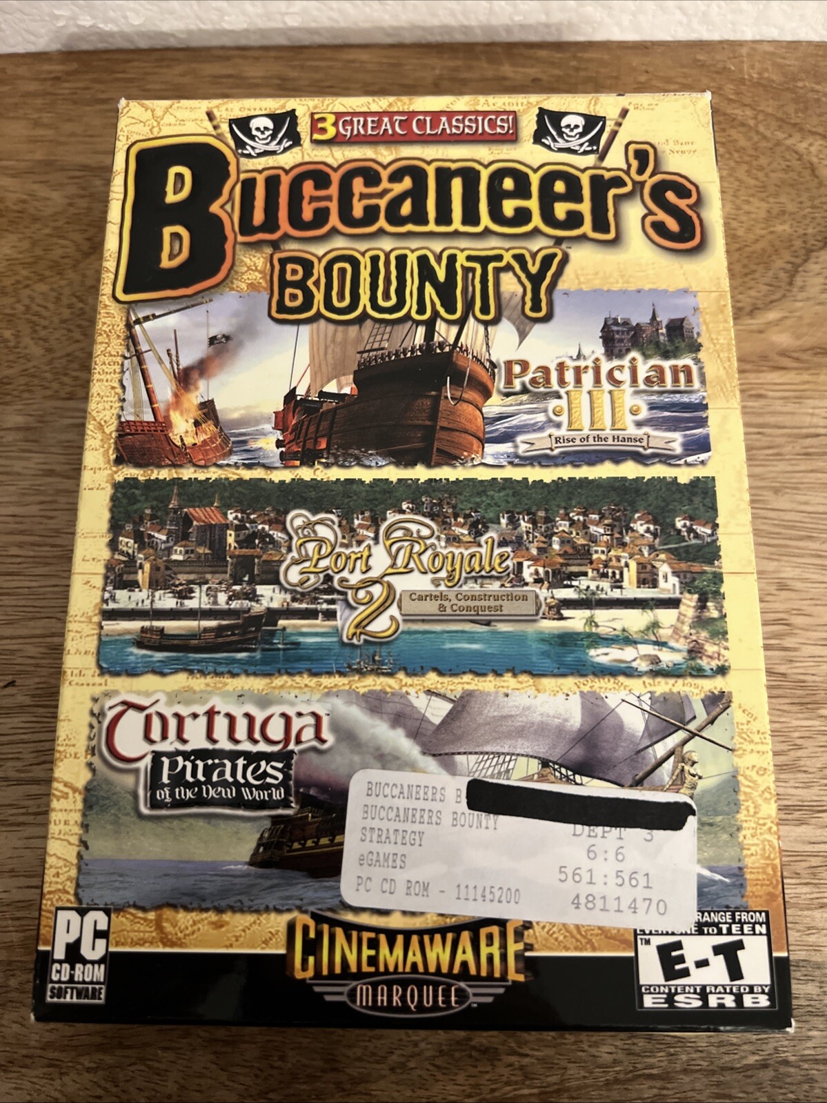 Buccaneer’s Bounty Video Game Pc Cd-ROM Everyone- T-Teen,2006
