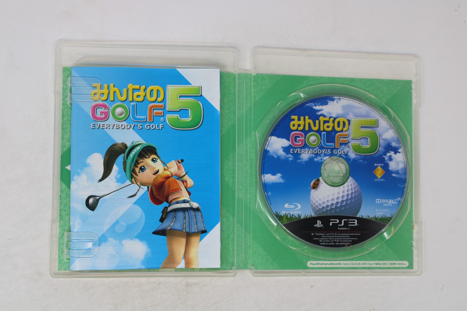 Hot Shots Golf 5 Everybody’s Golf PS3 Japan JPN