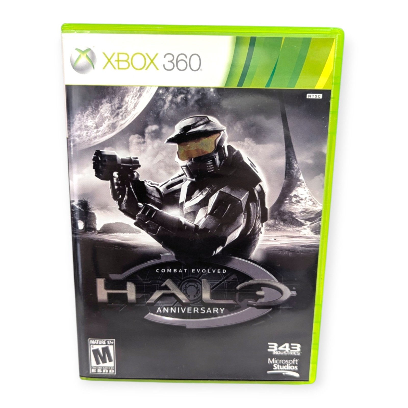 Halo Combat Evolved Anniversary Xbox 360 Game w/ Slipcover Manual 343 Industries