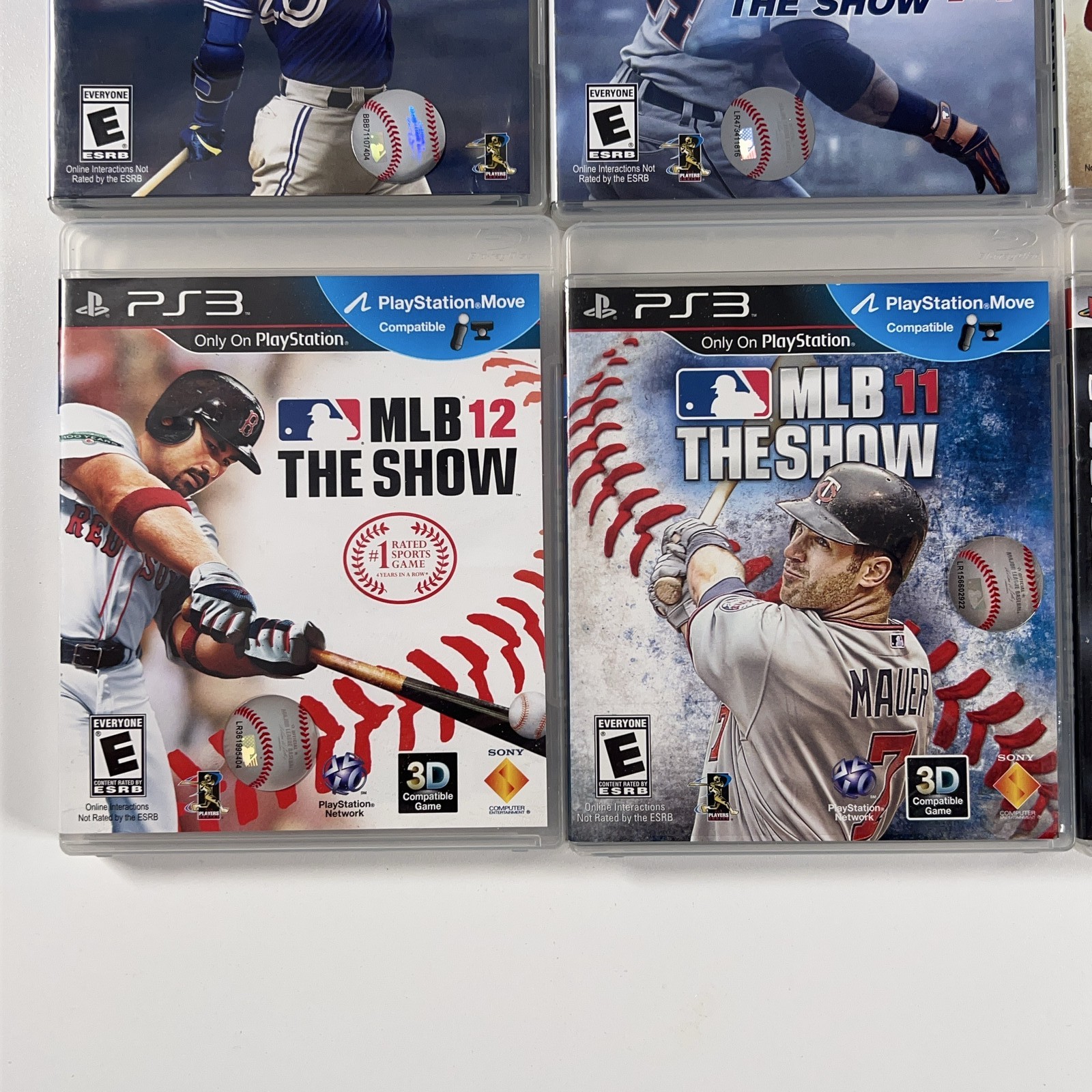 MLB The Show 08 11 12 13 14 16 PlayStation 3 Sony 6 Game Lot TESTED