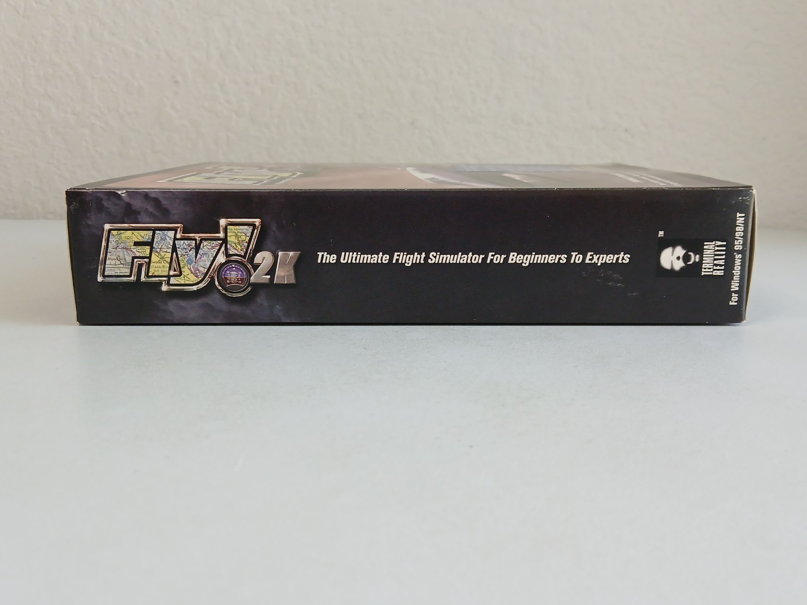 FLY!2K Terminal Reality 2000 Flight Simulation PC Game CD-ROM ~ Sealed Big Box