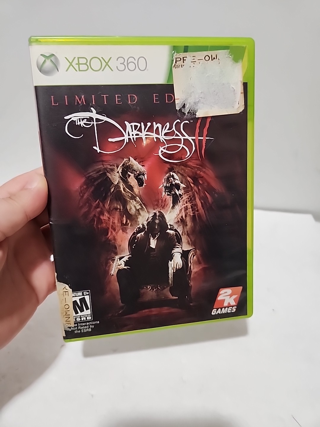 The Darkness II — Limited Edition (Microsoft Xbox 360, 2012) CIB