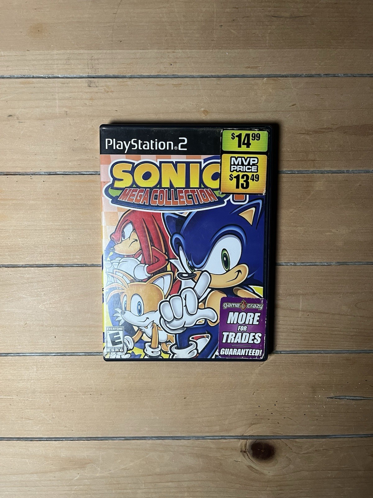 Sonic Mega Collection Plus PlayStation 2 PS2 CIB Complete Black Label Tested