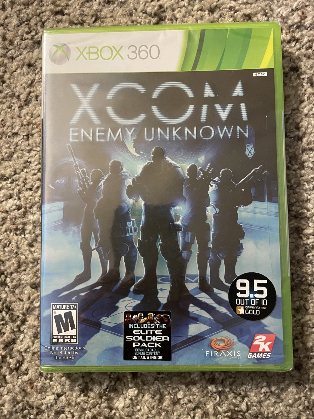 XCOM Enemy Unknown and Elite Soldier Pack Microsoft Xbox 360 Brand New Sealed