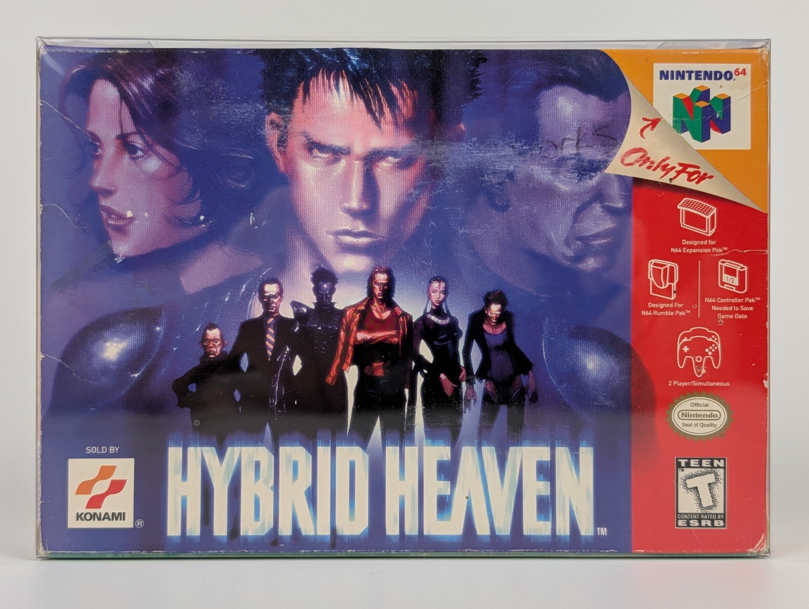 Hybrid Heaven (N64 Nintendo 64)➡️CIB Complete – AUTHENTIC – Tested🔥