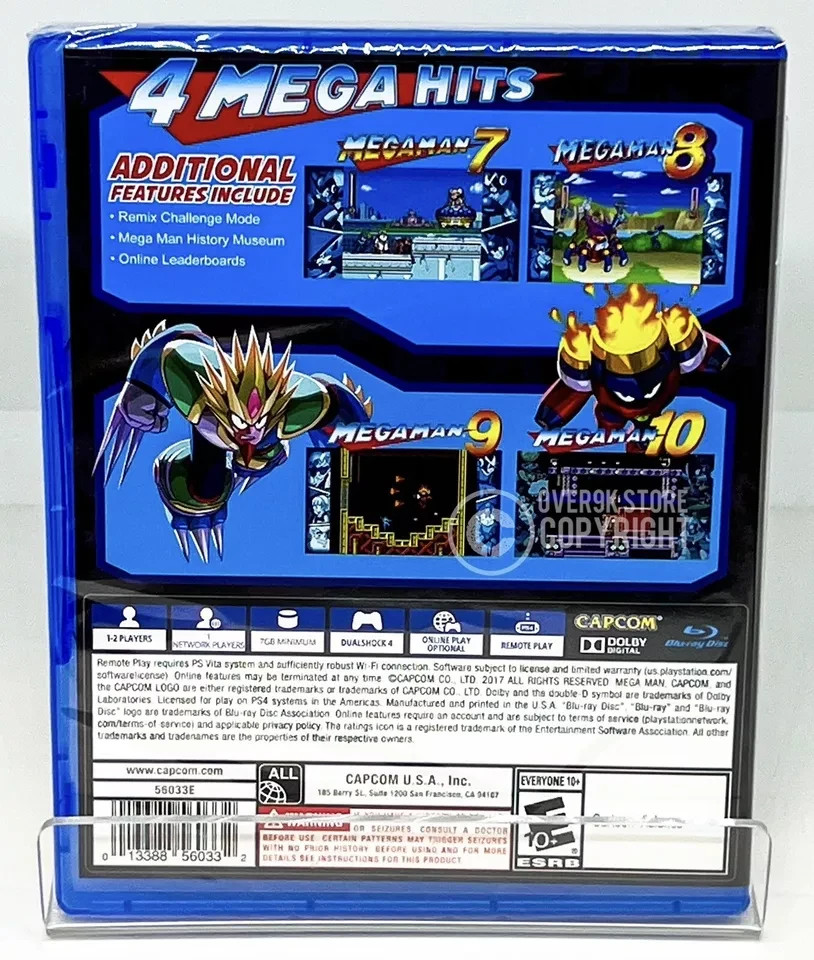 Mega Man Legacy Collection + Legacy Collection 2 – PS4 – New | Factory Sealed