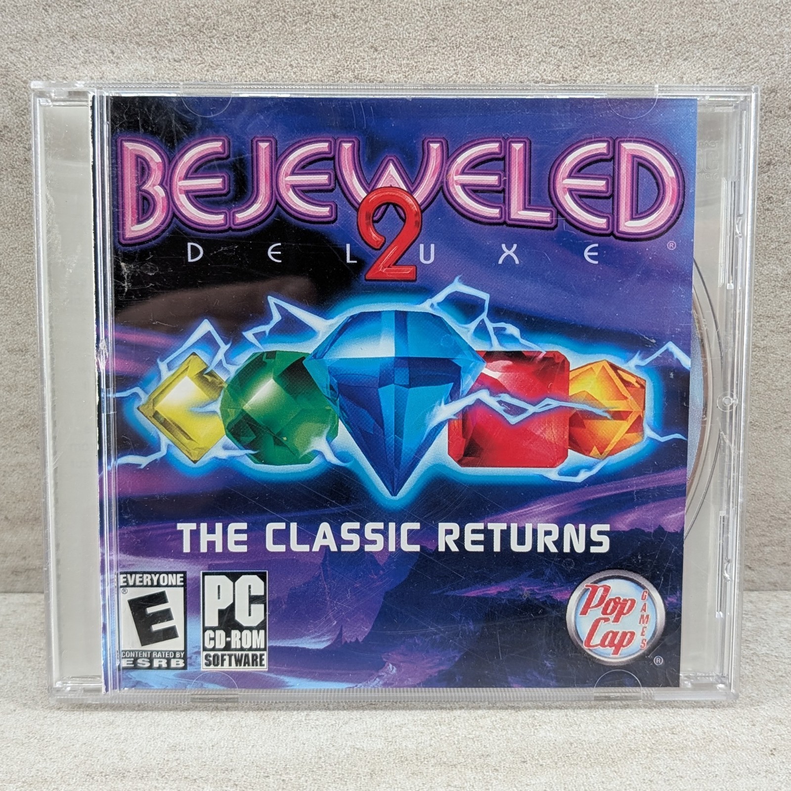 6 x PC Puzzle Games Bejeweled 2 Luxor 5th Passage Cubis 2 Match 3 Adventure Bund