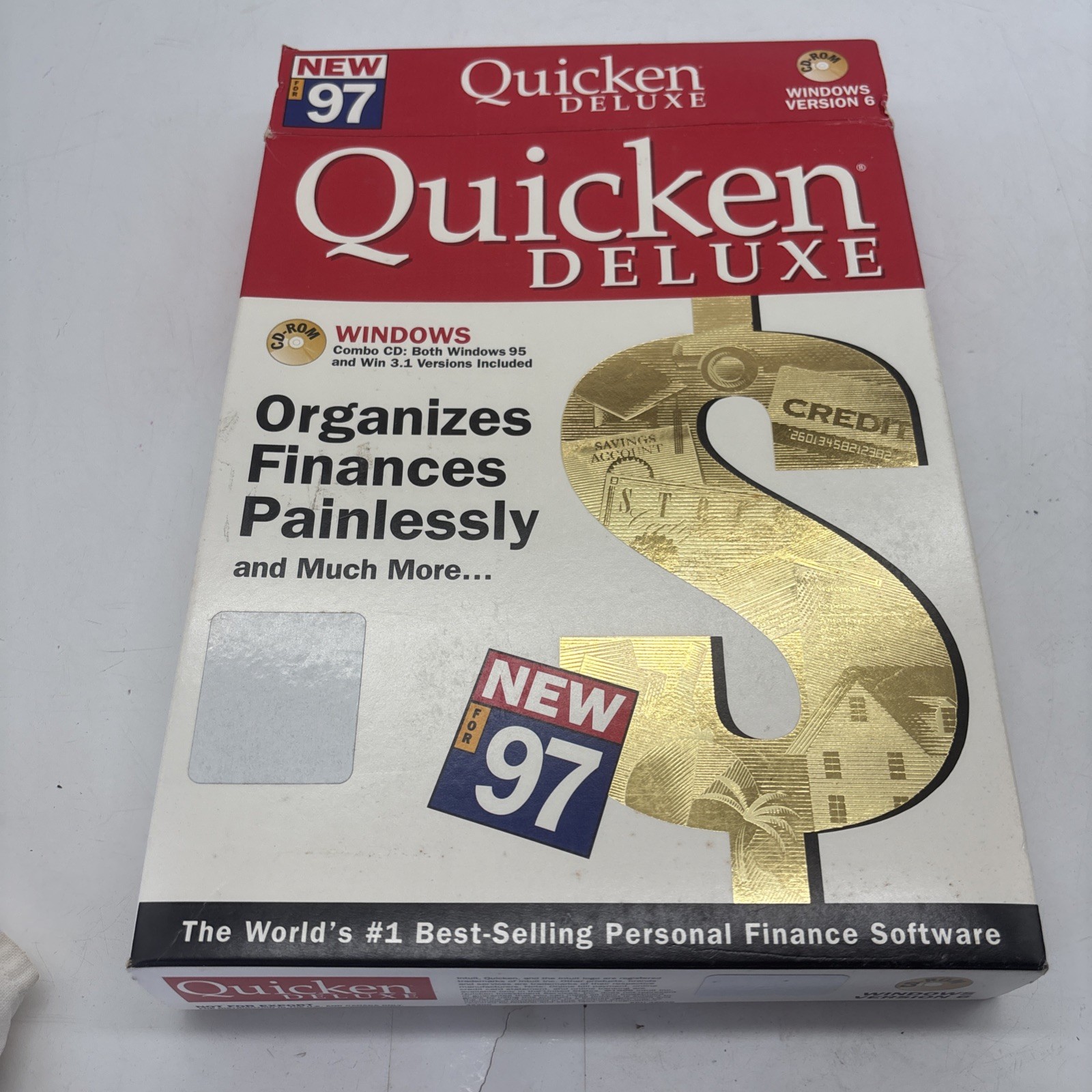 Quicken Deluxe 97 Windows Business Productivity Win 95 And Win 3.1 Untested