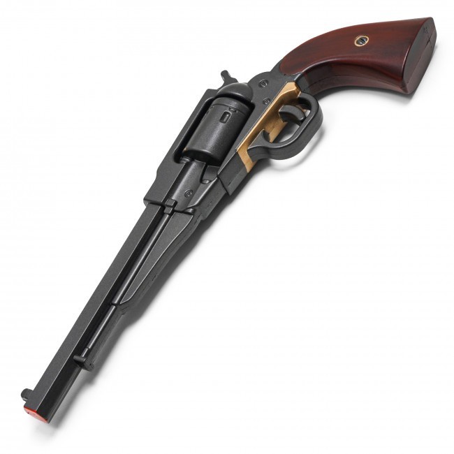 14” Non-Firing 1858 Black Revolver Westworld Prop Replica foam Gun Cosplay Costu