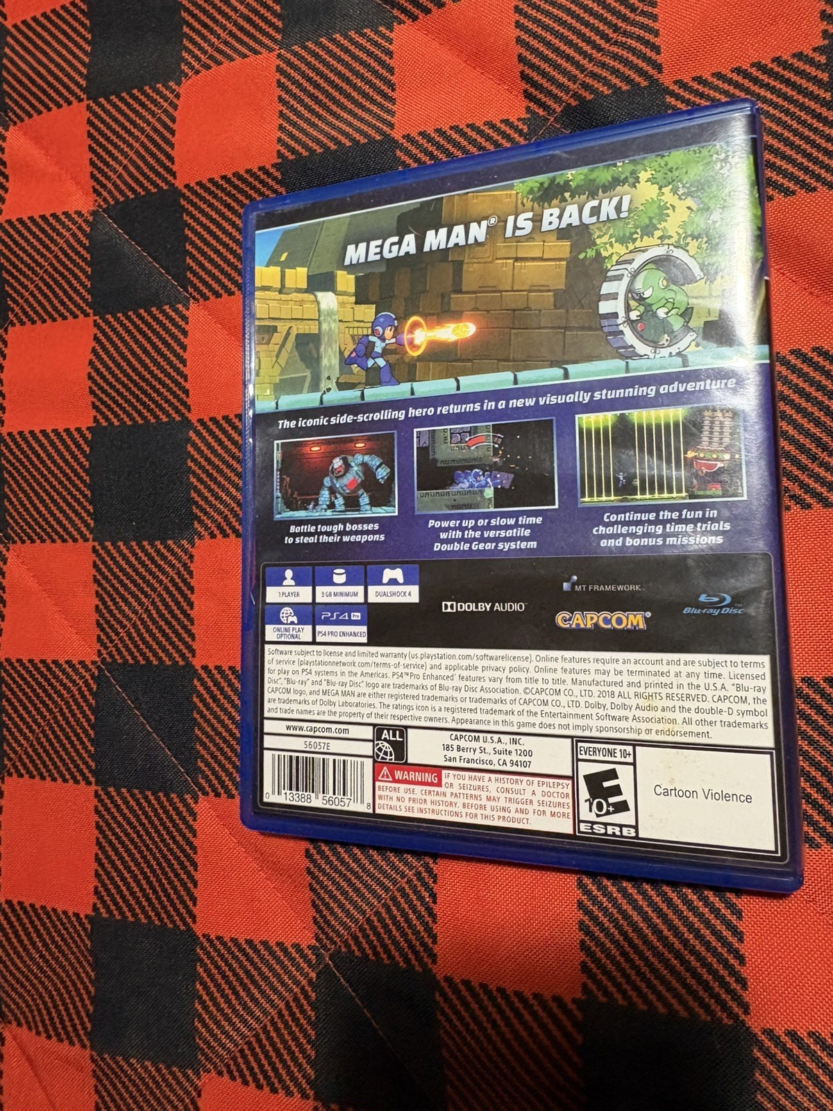 Mega Man 11 sony ps4 PlayStation 4 Complete CIB – Tested NES snes like Megaman