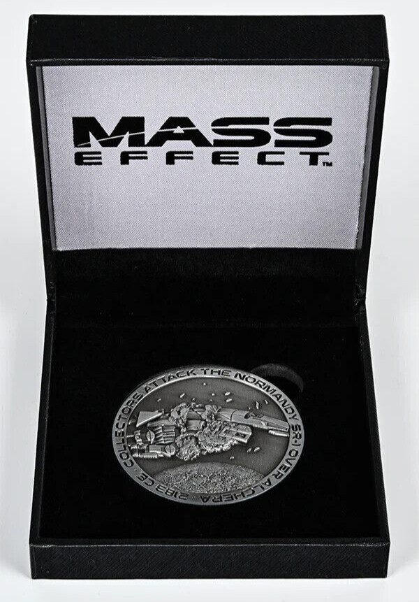 *Limited Edition* Mass Effect Collectors Attack Commemorative Challenge Coin
