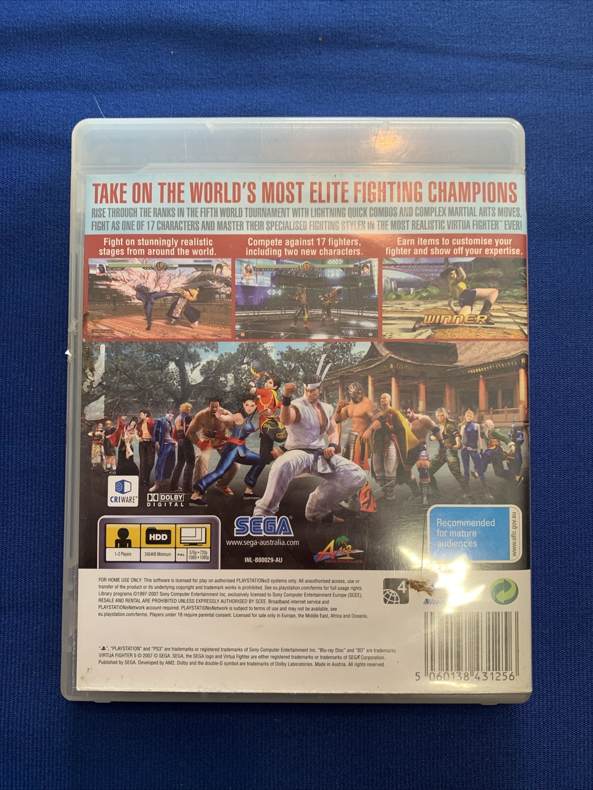 Virtua Fighter 5 – PlayStation 3 – Complete with manual