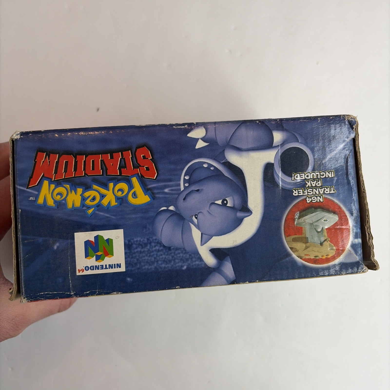 Pokemon Stadium – Nintendo 64 Big Box w/ Transfer Pak (Tested)