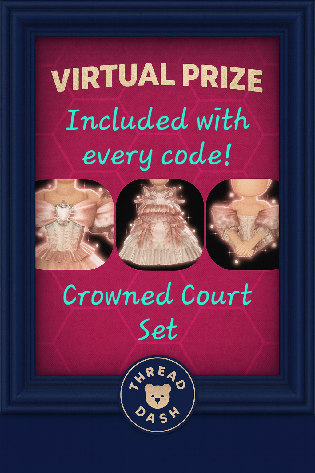 Royale High Castle Enchantraverse Halo Crowned Court Set Code Only Sent In Dm’s