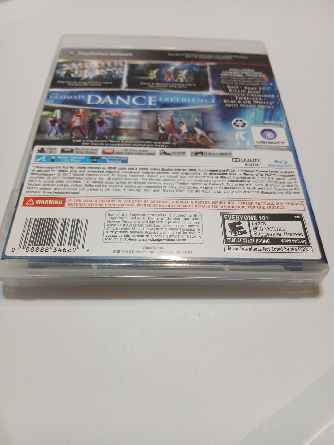 Michael Jackson the Experience (Move Compatible) – Sony PlayStation 3