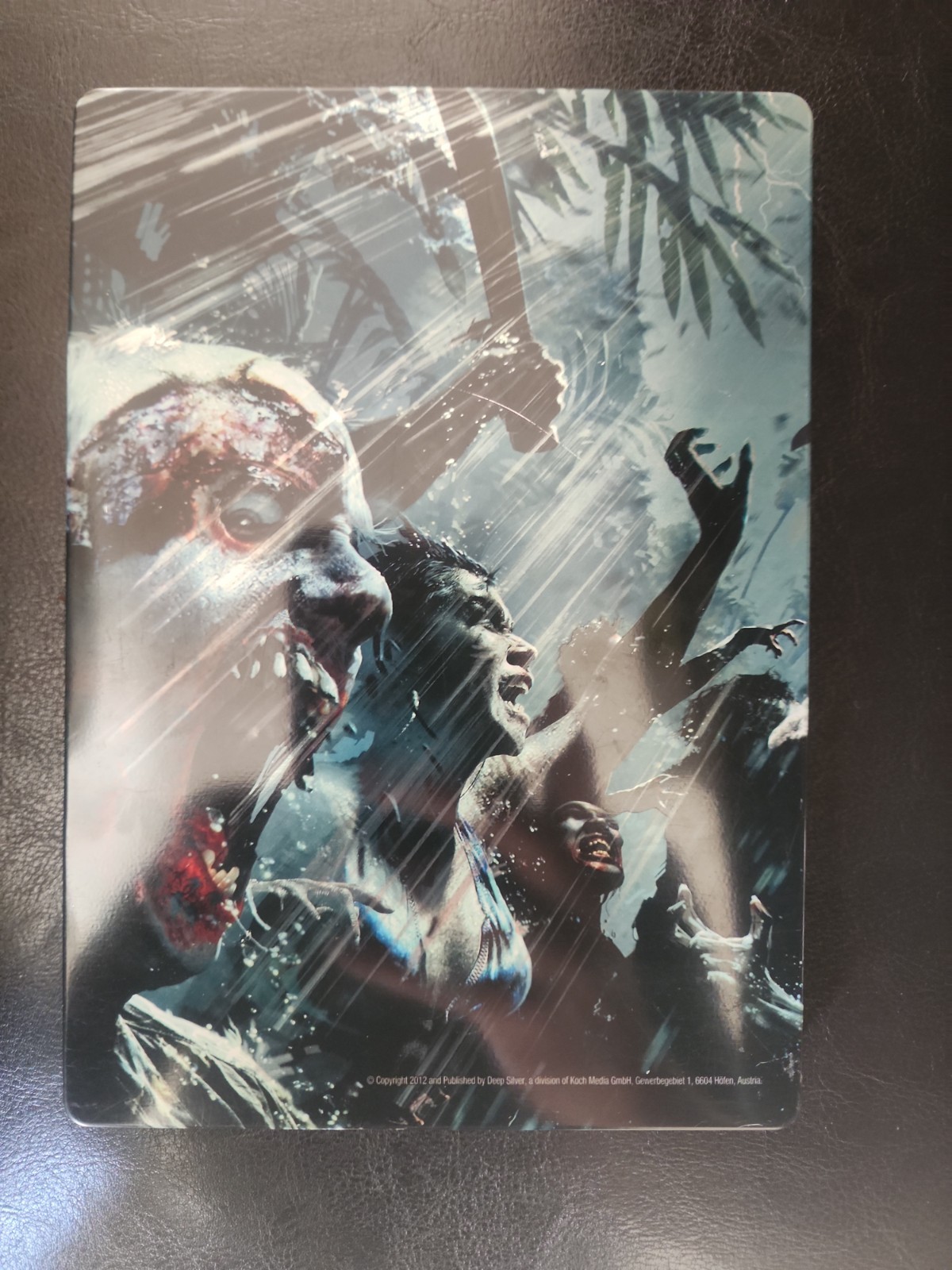 Dead Island: Riptide – Collector’s Edition SteelBook (XBOX 360, 2013) Clean Disc