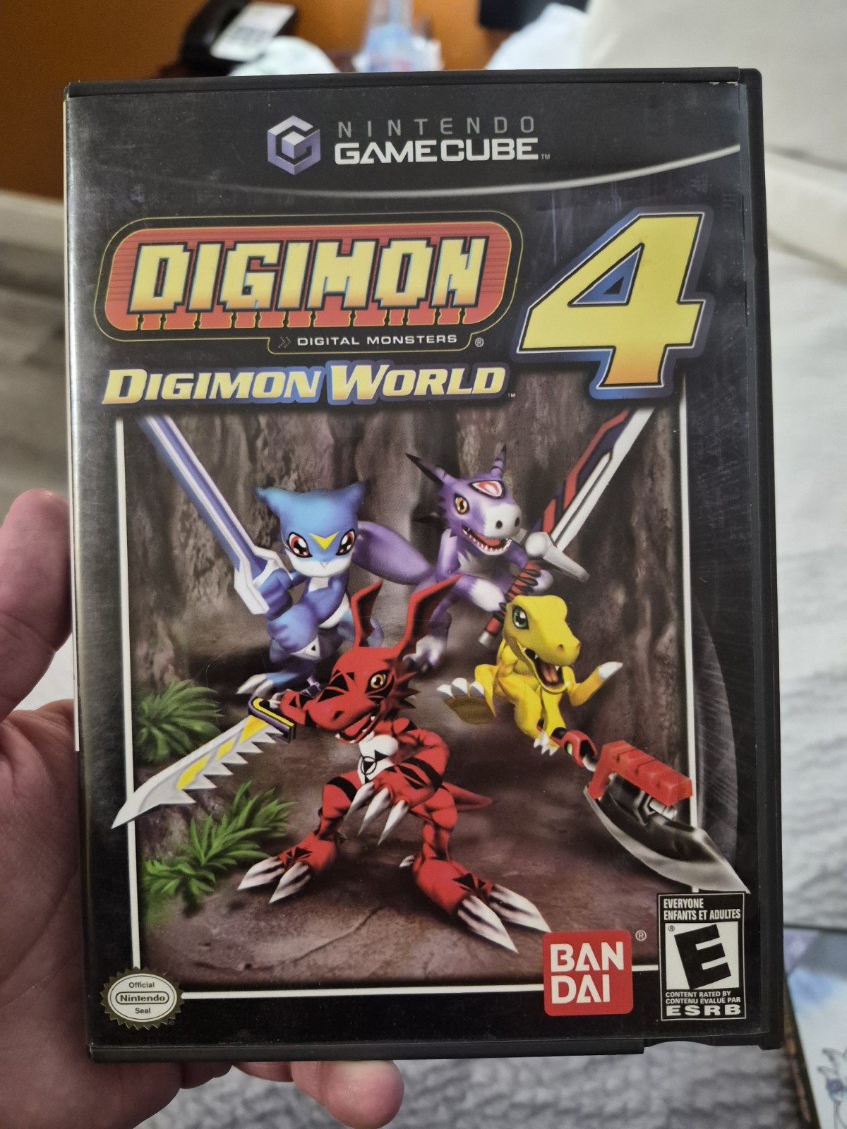Digimon World 4 Nintendo GameCube Case and Game Only Tested Working