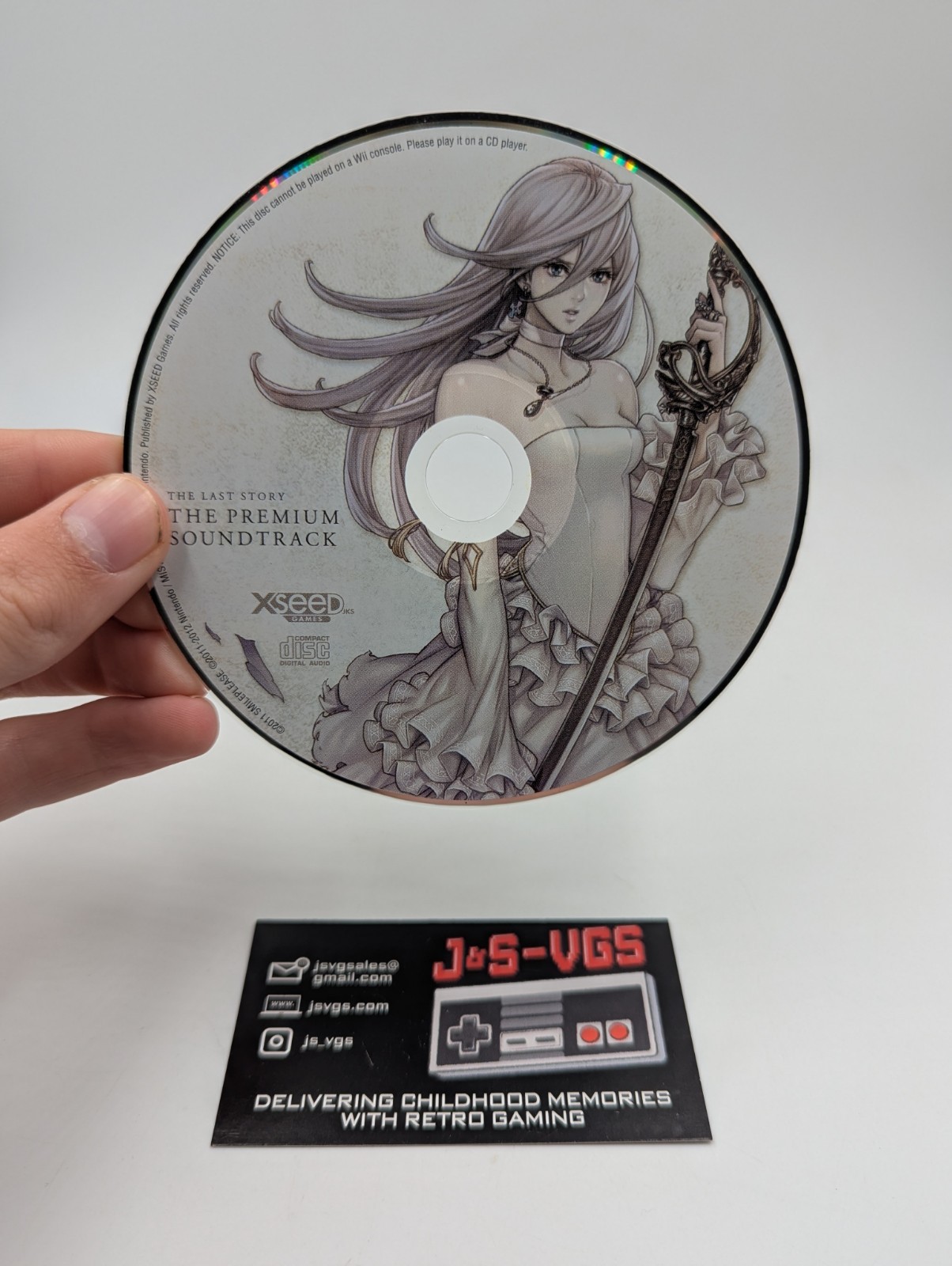 The Last Story Wii CIB w/ Art Book & Soundtrack Tested Working