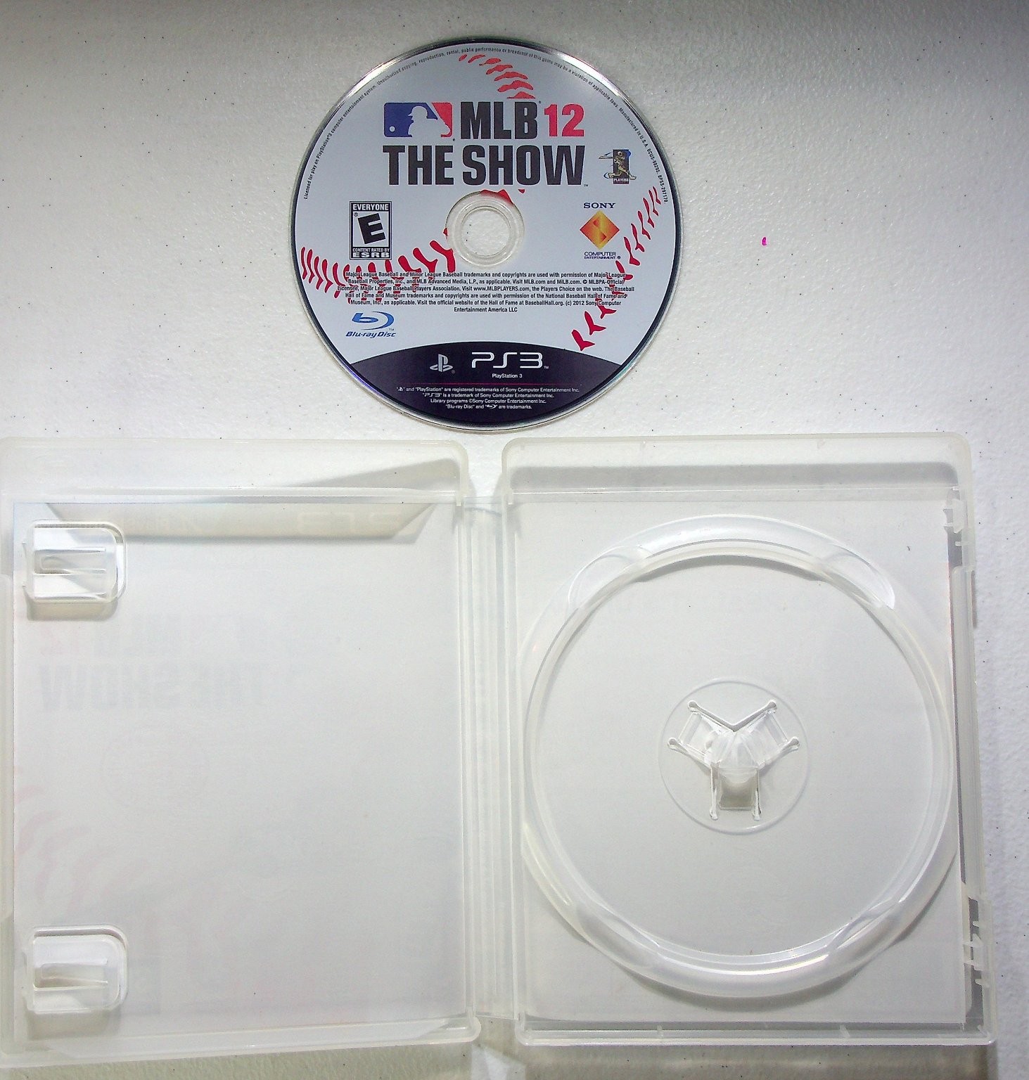 MLB 12 The Show PlayStation 3 PS3 Video Game Multiplayer PS Move 3D Compatible
