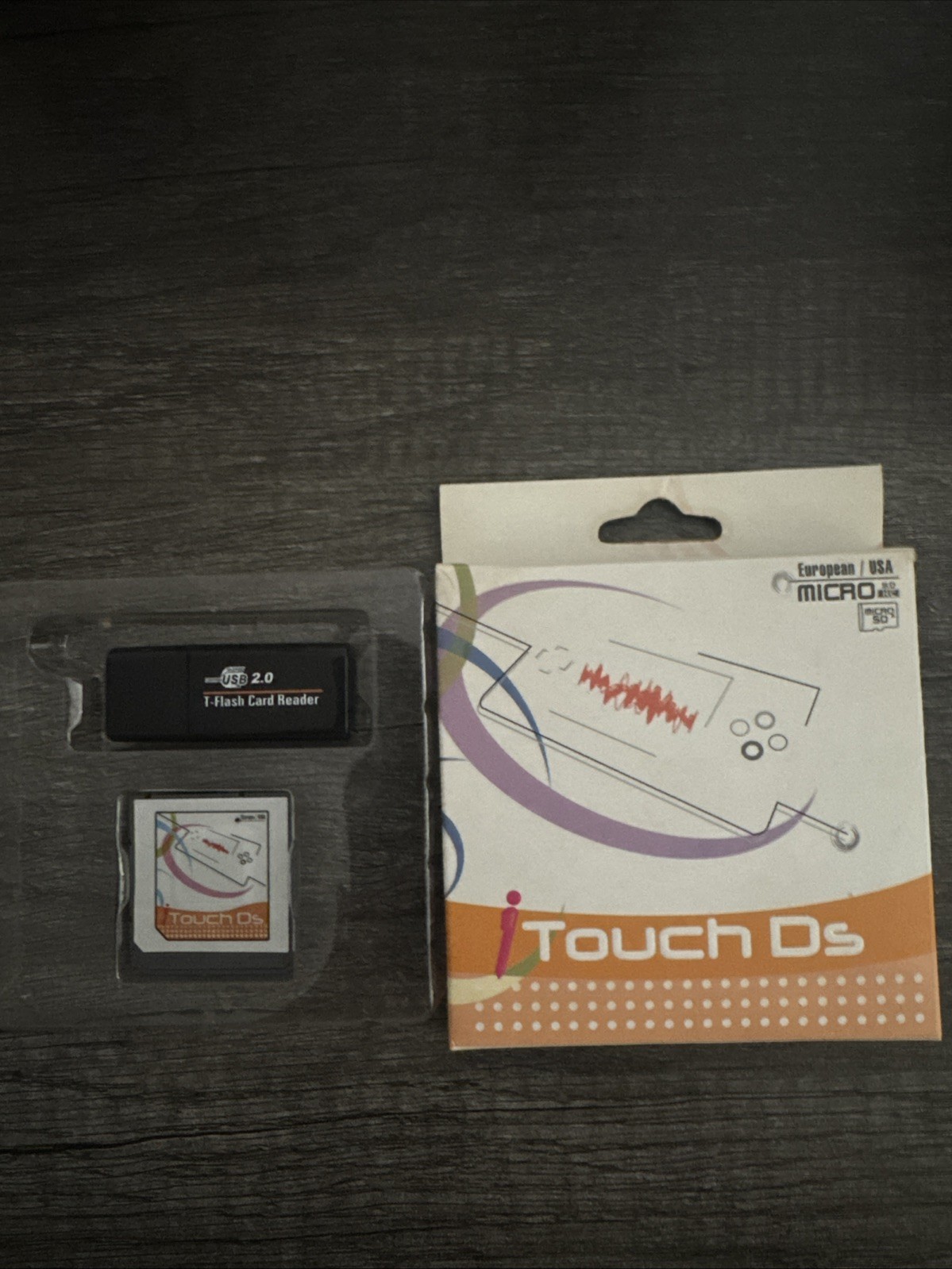 iTouch DS Flash Cart for Nintendo DS / DS Lite + USB MicroSD Reader
