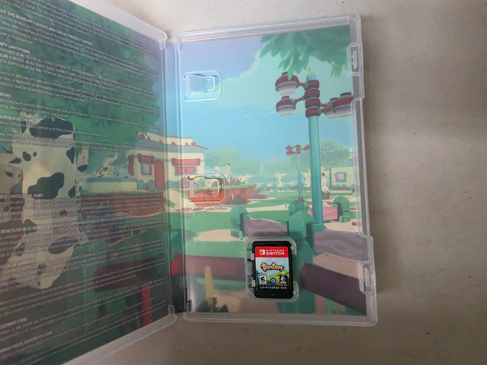 Temtem Nintendo Switch Game w/Case