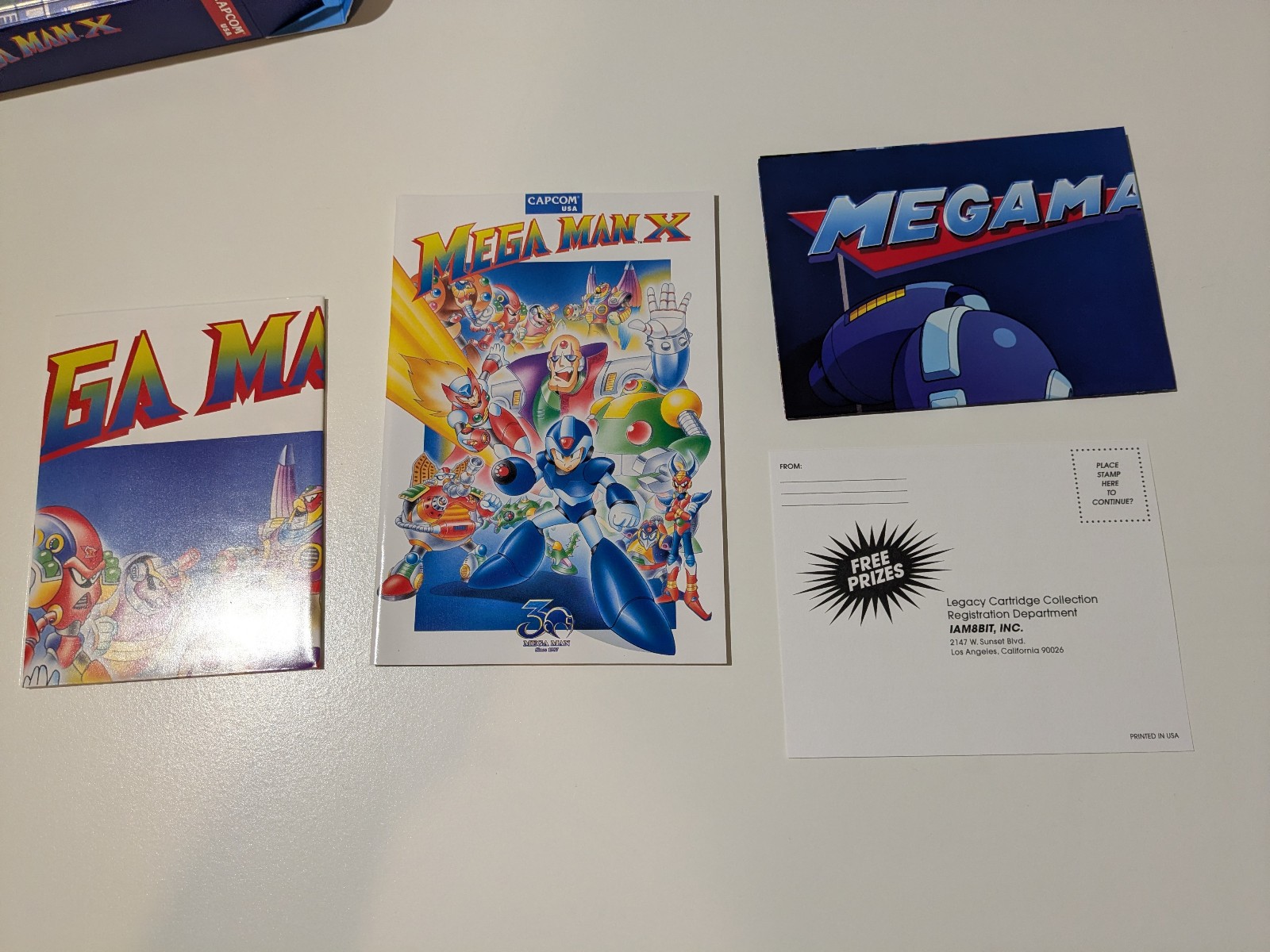 Mega Man X iam8bit Legacy Cartridge Collection Limited Edition SNES 30th