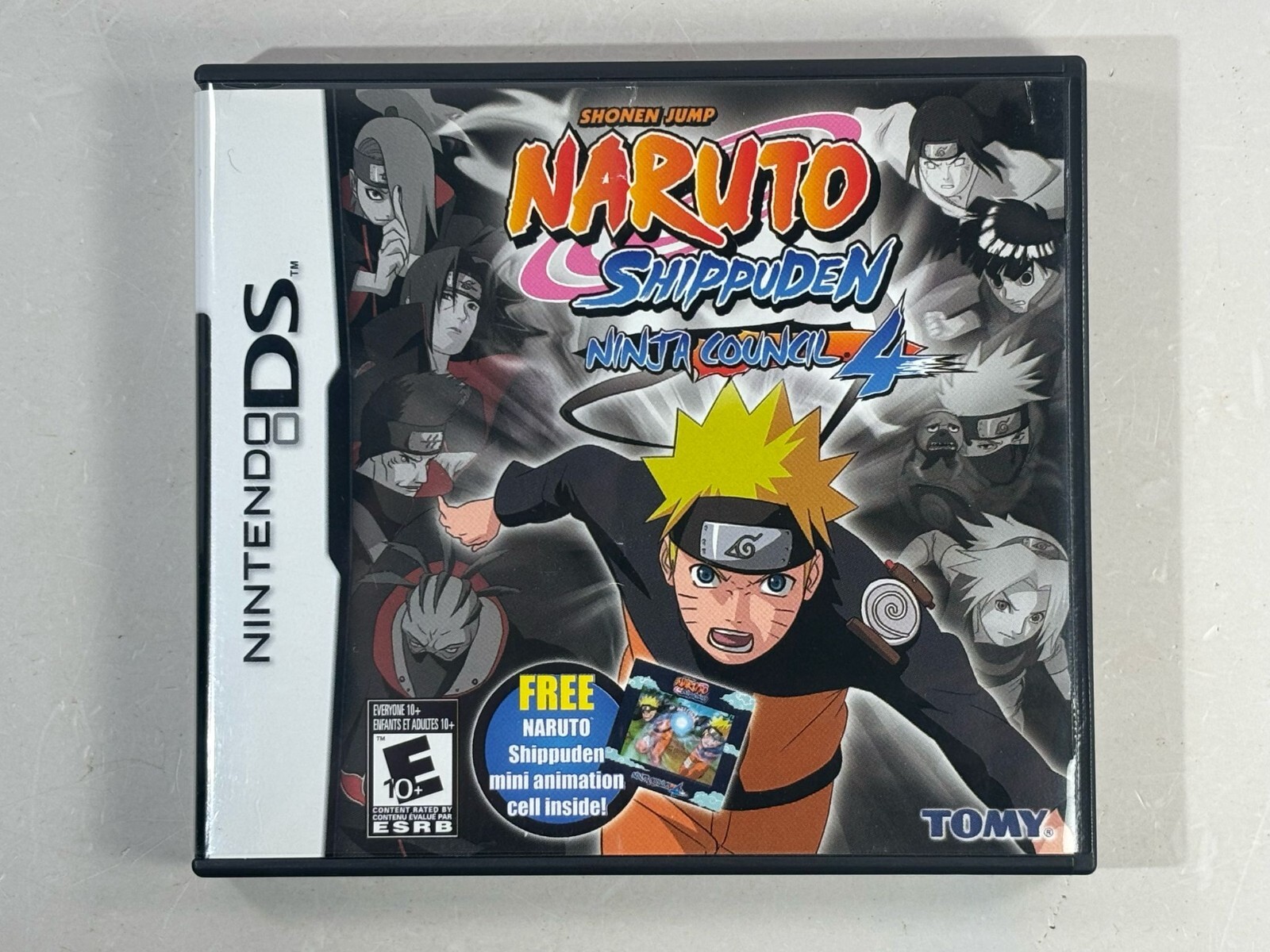 Naruto Shippuden: Ninja Council 4 (Nintendo DS, 2009) CIB with Mini Animation