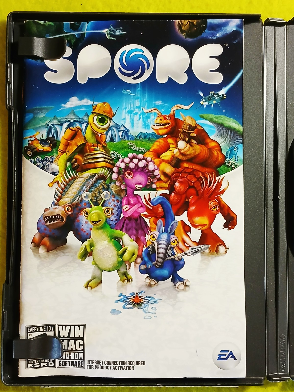 Spore (Windows/Mac, 2008) Complete w/Slipcase, Windows XP Creature Creator OOP