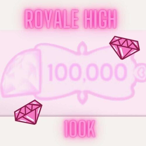 Roblox Royale High – 100K Diamonds *DIAMONDS FOR CHEAP PRICE/FAST DELIVERY*