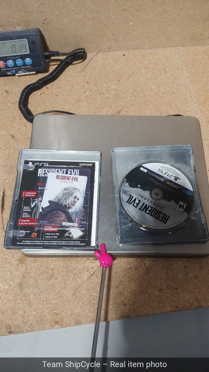 DEFECTIVE Brand Resident Evil Requiem Deluxe Edition Steelbook PlaySt G3D