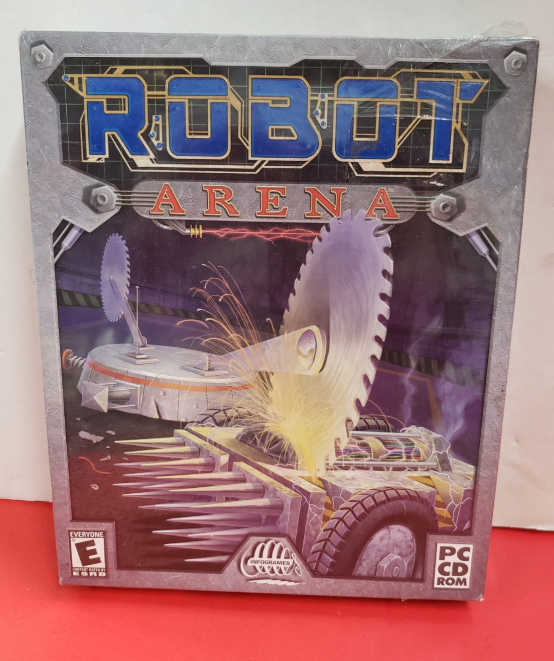 ROBOT ARENA (PC-CD, 2001) for Windows 95/98/ME – NEW in Box