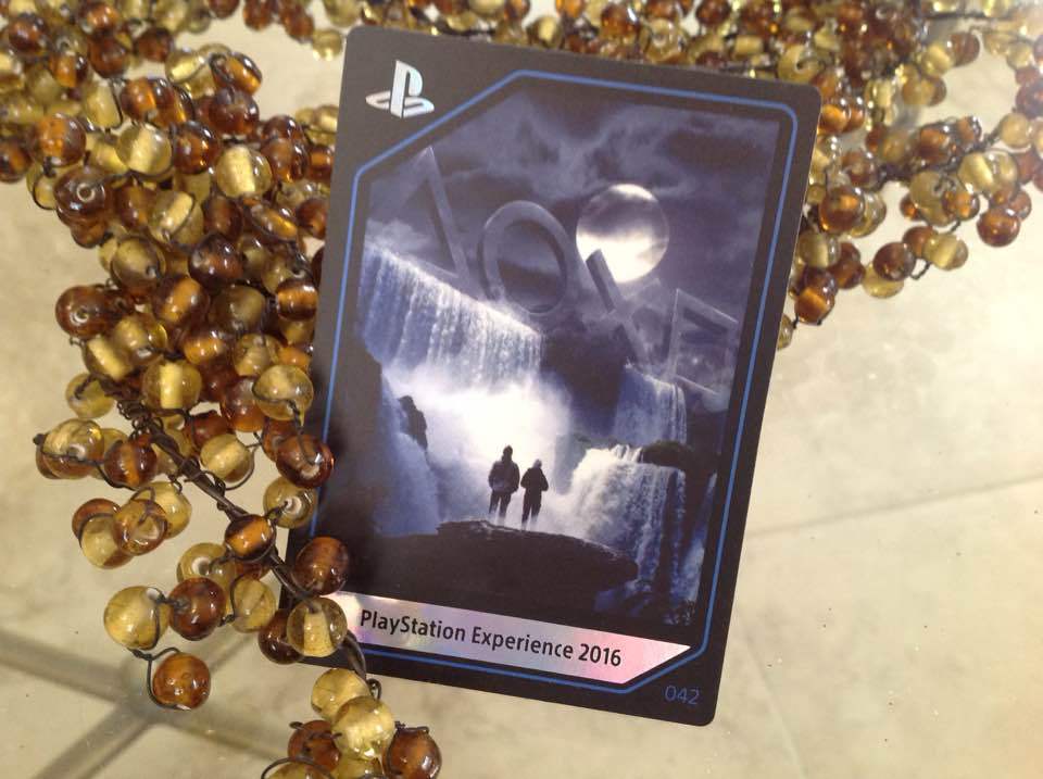 PlayStation Experience 2016 Trading Card – Mint Condition Collector’s Card. NEW