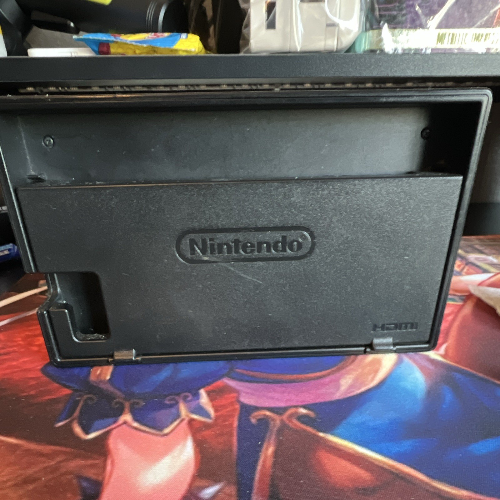 Nintendo Switch Docking Station HAC-007 Black HDMI USB AC Adapter Port