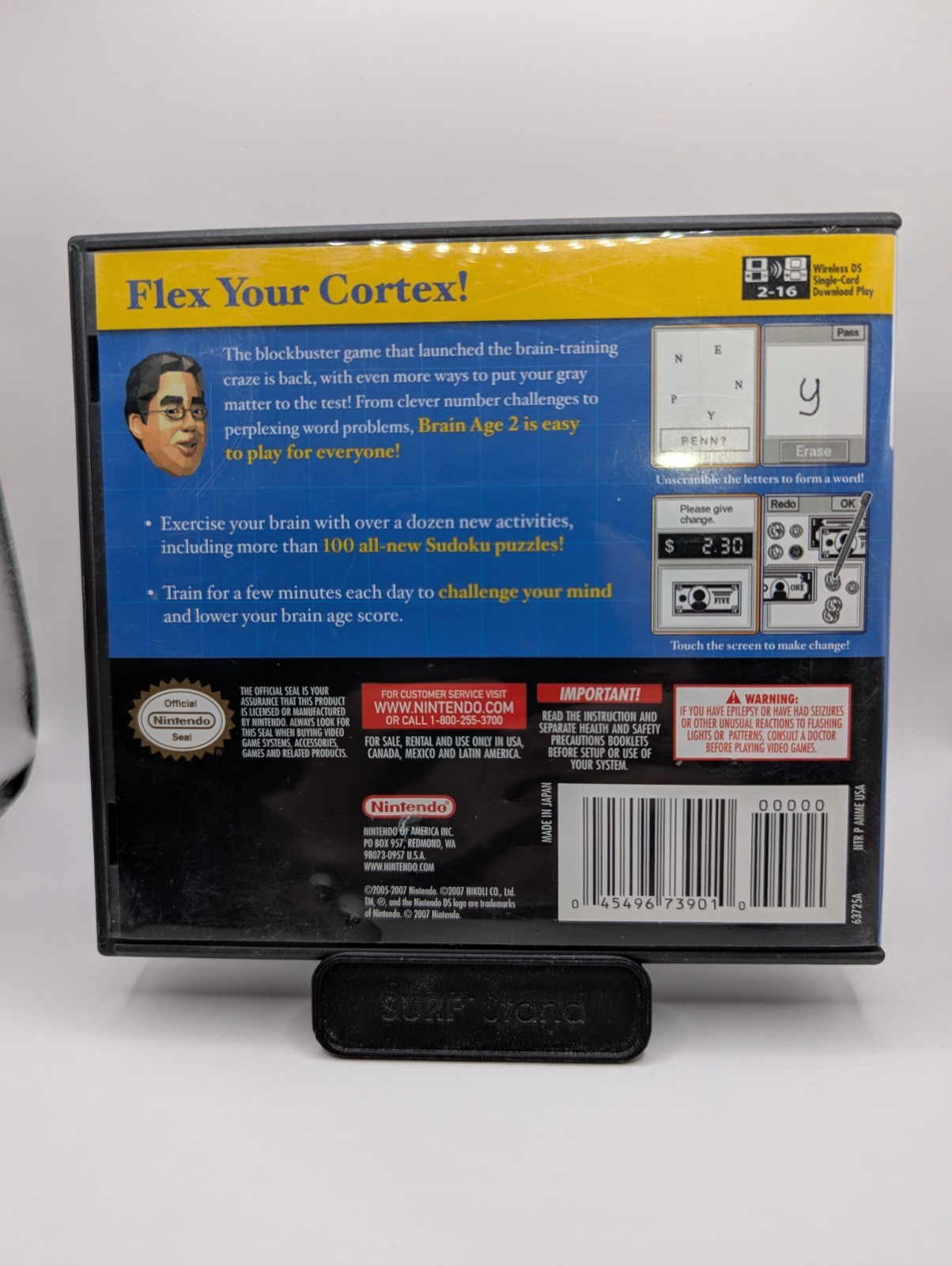 Nintendo DS – Brain Age 2 – Complete in Box w/ Manual