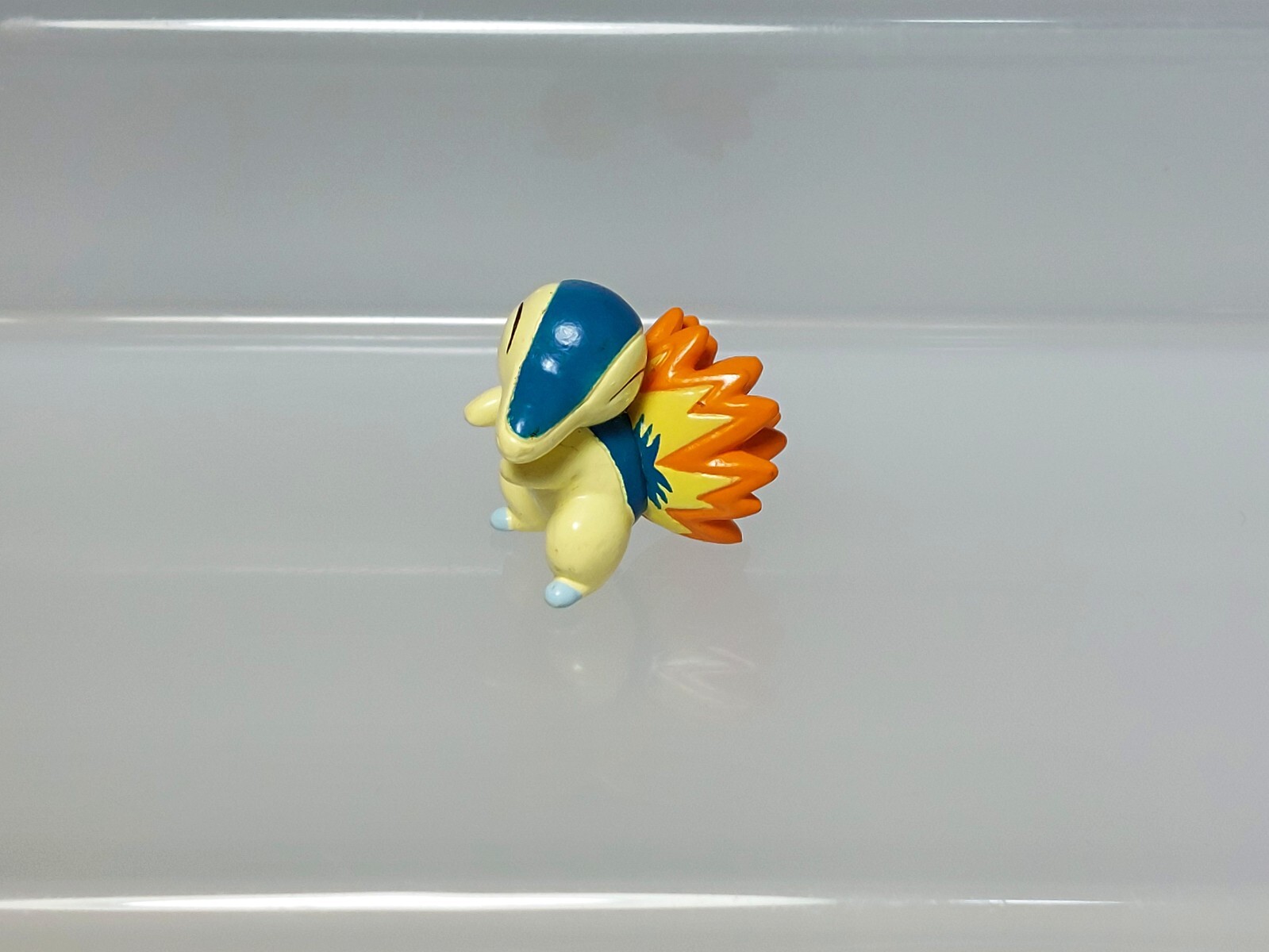 Cyndaquil Hinoarashi Pokemon Keshipoke Mini Figure Ensky U09 0.8in