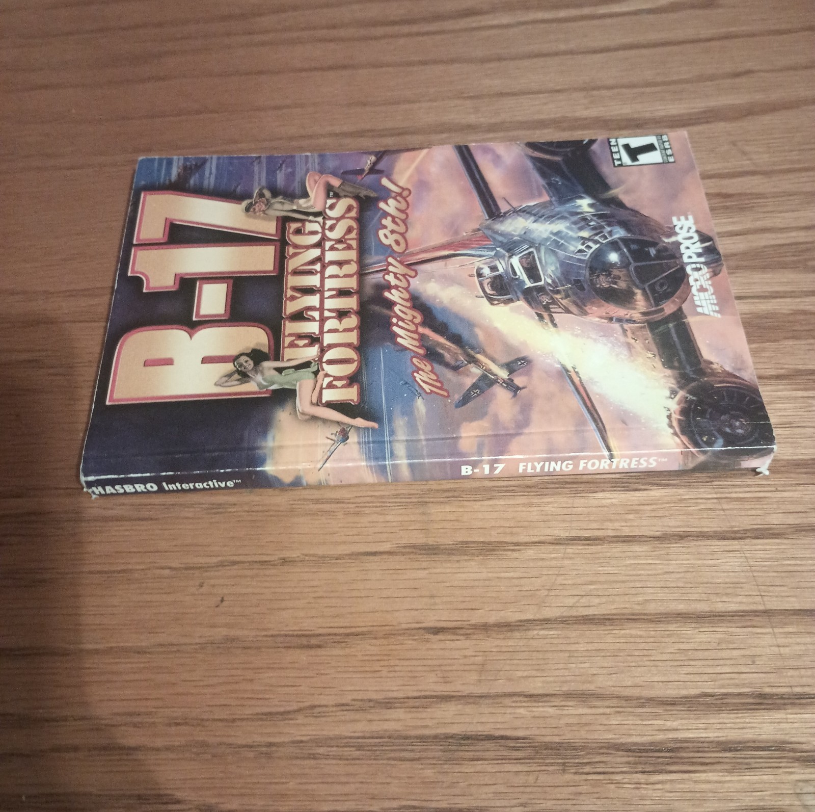 B-17 Flying Fortress: The Mighty 8th PC Simulation Manual Only T-Teen Hasbro