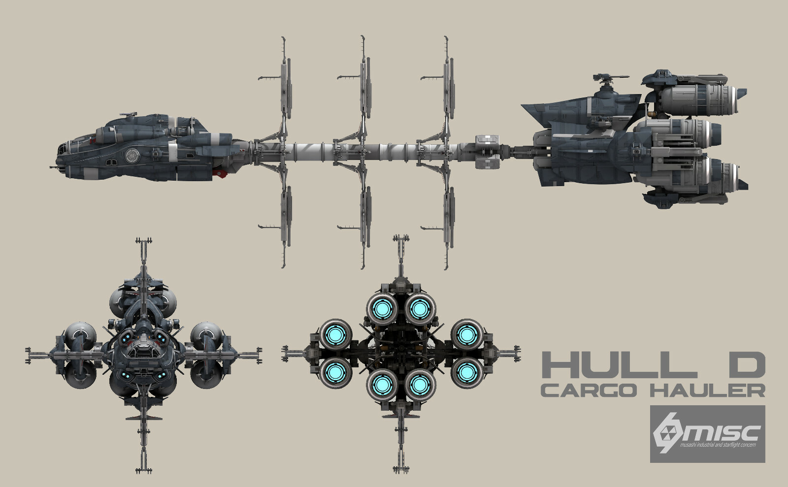 Star Citizen (PC, 2015) Prowler to Hull D Upgrade