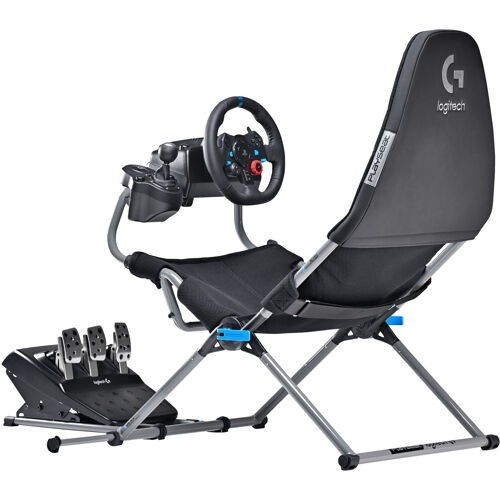Playseat G.00248 Challenge X Logitech G Edition Black/Gray Folding 25.57 lbs!