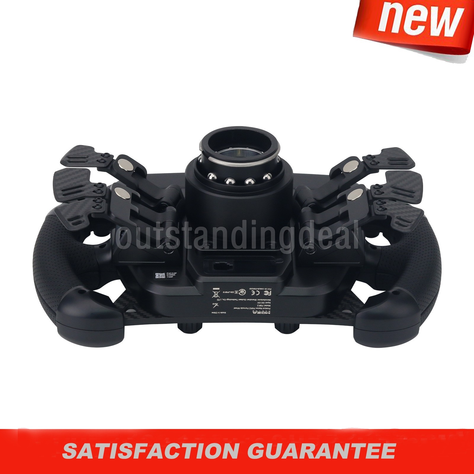 MOZA R12 V2 12Nm Direct Drive Wheel Base + 280mm FSR2 Formula Steering Wheel os6