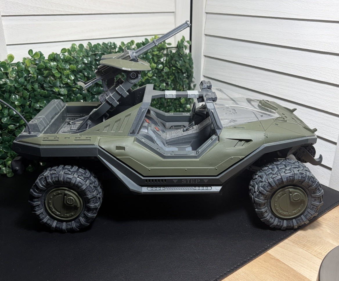McFarlane Halo Reach Warthog Vehicle 2010 Deluxe UNSC Truck Turret 15” Toy