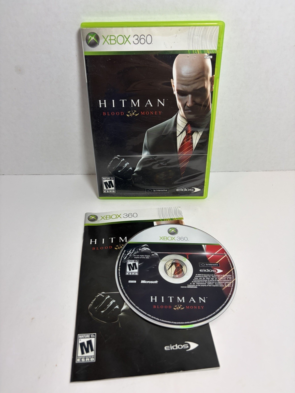 Hitman: Blood Money (Xbox 360) Complete CIB Tested – Excellent Disk